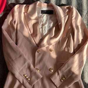 Dusty Pink Zara Blazer- EVERYTHING MUST GO